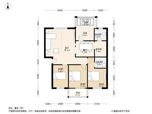 润峰小区户型图