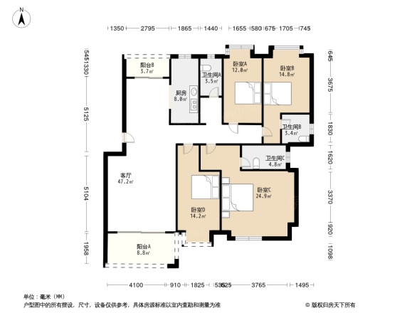 碧玉豪庭户型图