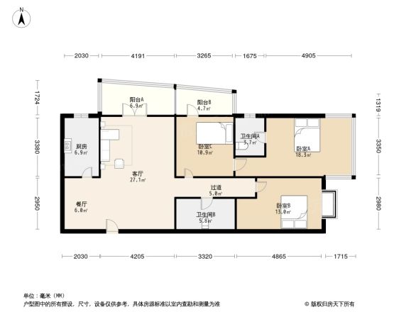 凯景铭座户型图