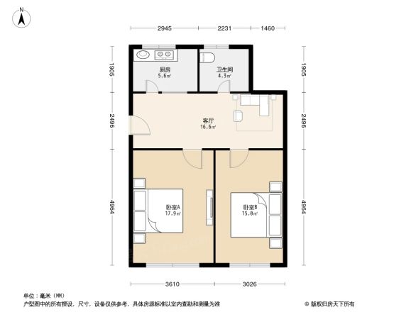 育芳园东里户型图