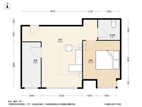 方城花园户型图