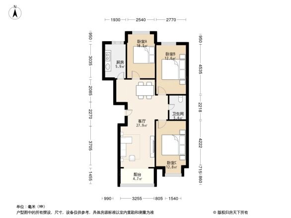 宏泰家园户型图