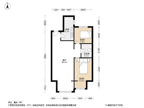 枫景园户型图