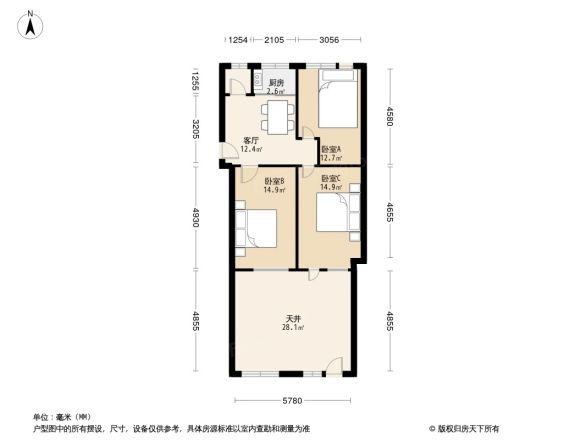 安次区交通局宿舍户型图