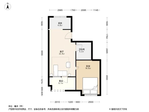 天园四期户型图