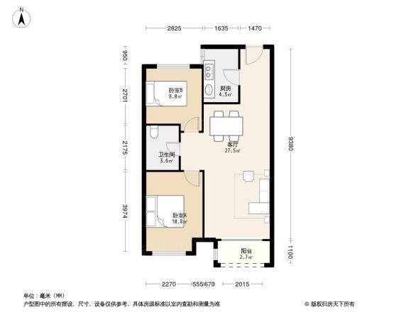 方城花园户型图