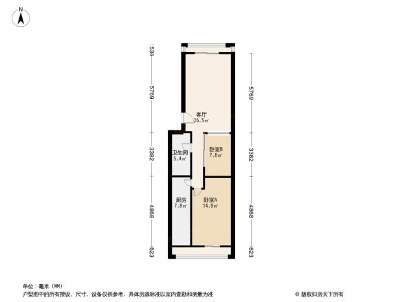 西陆名门户型图