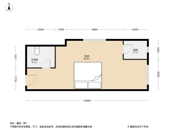 天园四期户型图
