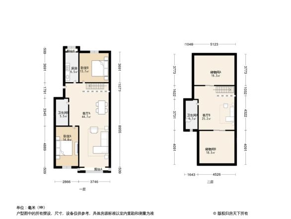 西陆名门户型图