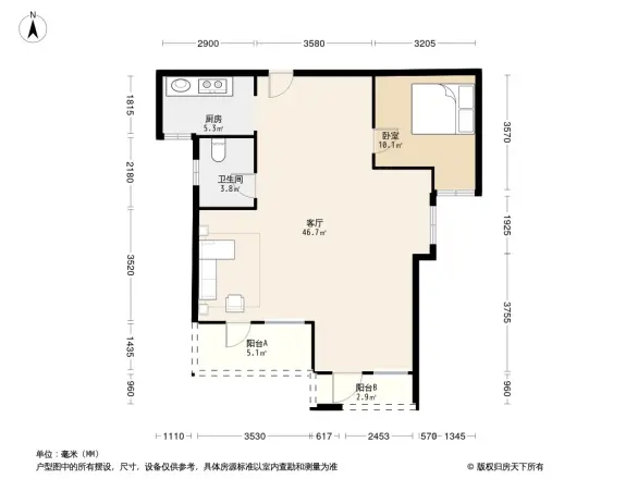 彩云理想城户型图