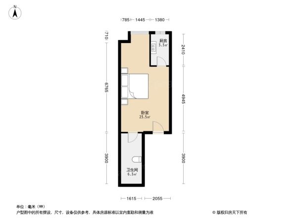 天园四期户型图