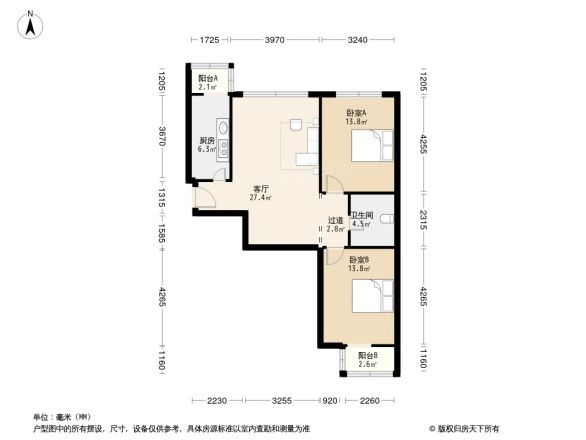 方城花园户型图