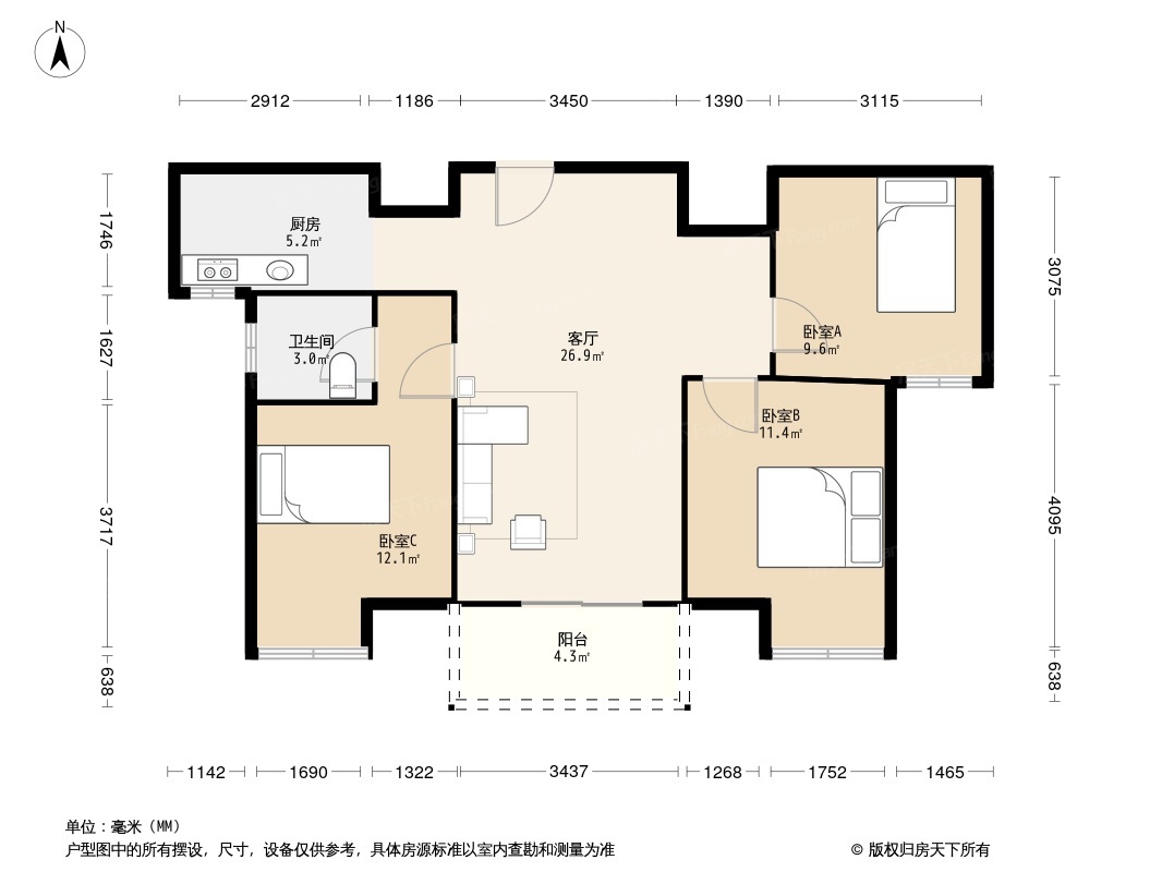 户型图0/1