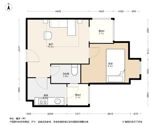 清溪雅筑户型图