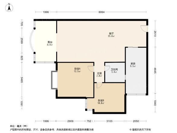 晨曦园户型图