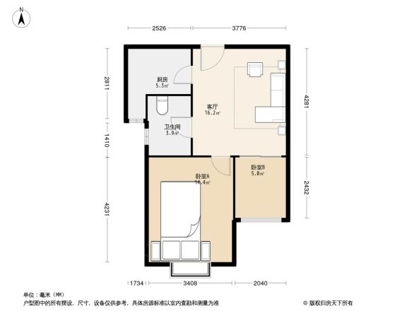 海泉帝景户型图