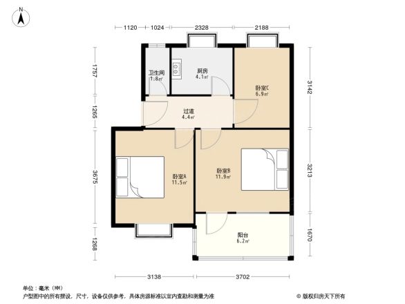 金凤园户型图
