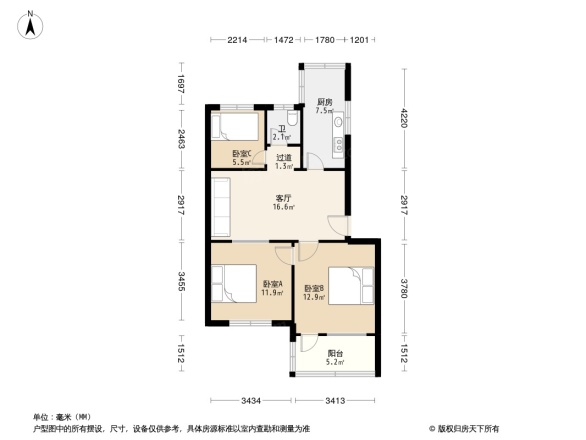 槐荫路61号院内