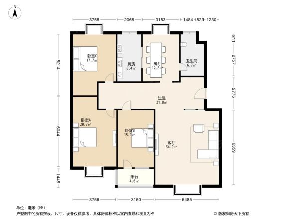 蒲泉佳园户型图