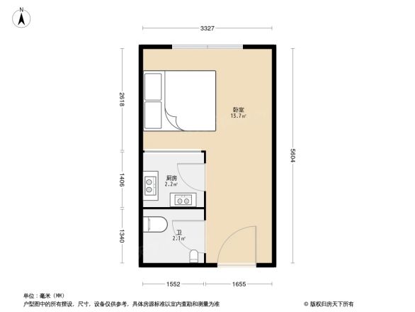 美达公寓户型图