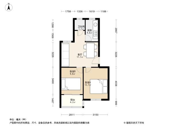 万春小区南区户型图