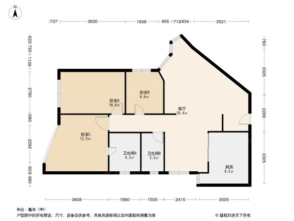 43医院高层住宅户型图
