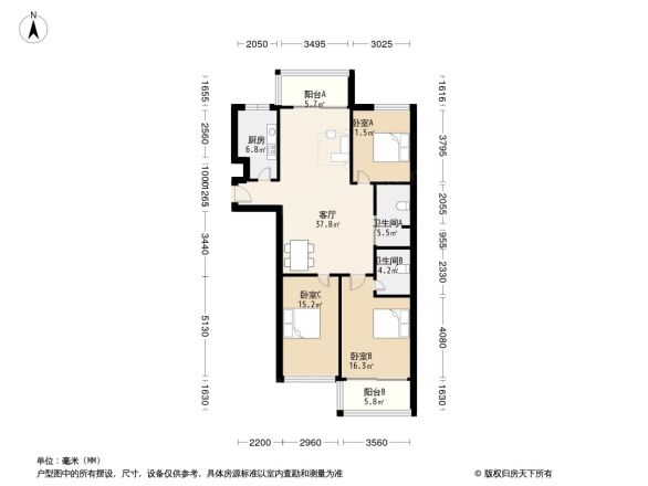 幸福小区户型图