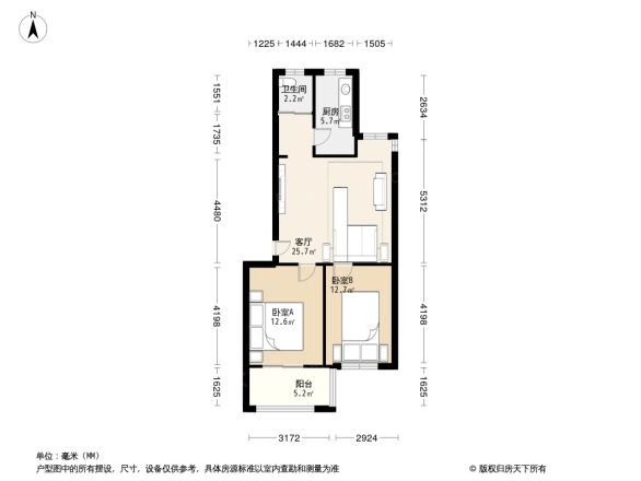 昊达花园户型图