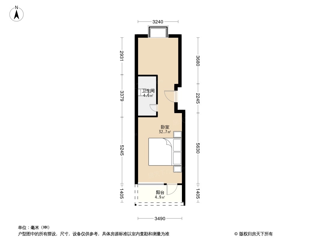 户型图1/2