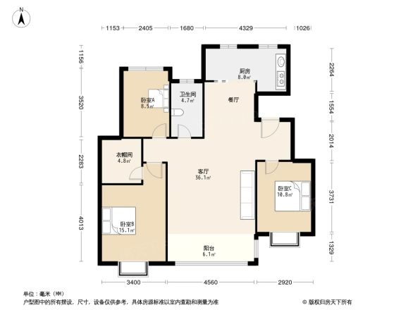 中南花城户型图