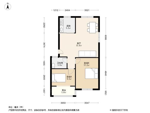 东城家园户型图