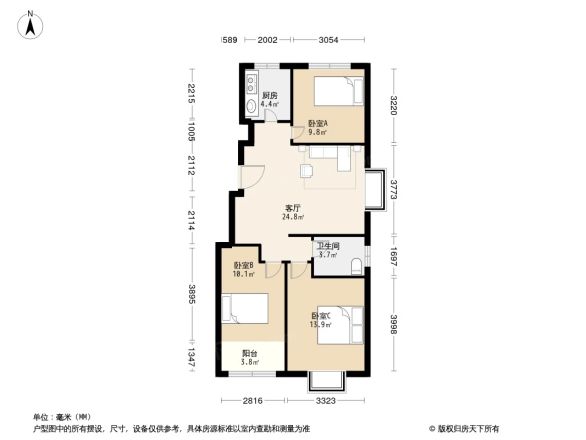 东城家园户型图