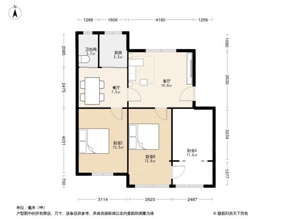 万春小区南区户型图