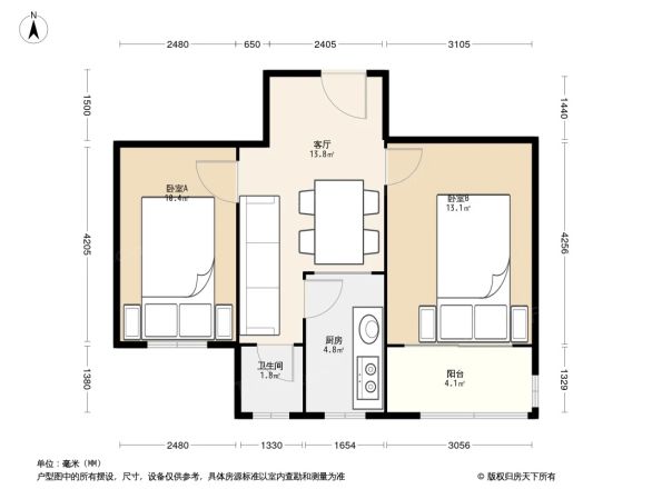 万春小区南区户型图