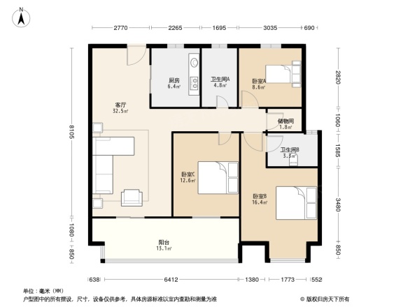 紫韵香庭户型图