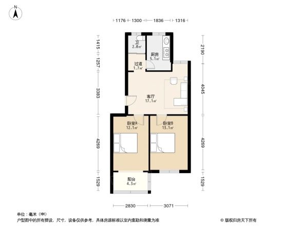 阳光馨城户型图
