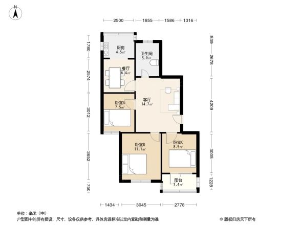 潘庄小区户型图
