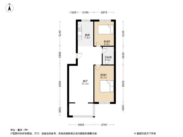东方家苑小区户型图