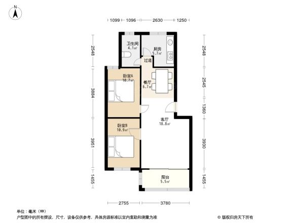 阳光馨城户型图