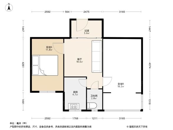 万春小区南区户型图