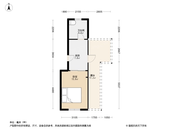 观海听涛户型图