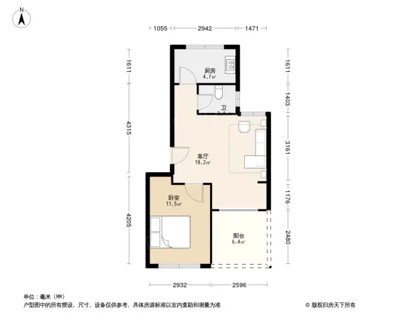 观海听涛户型图