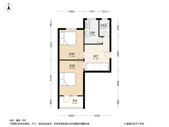 万春小区南区户型图