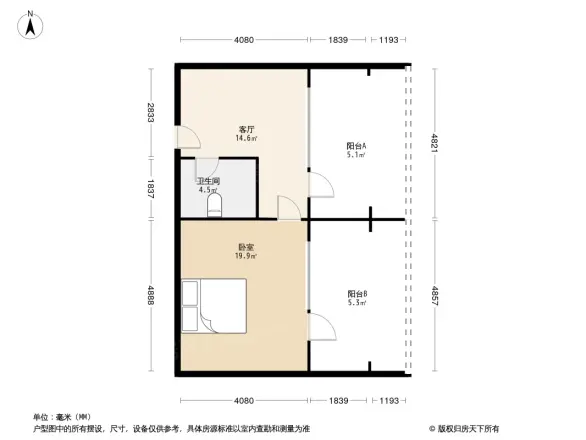 伴月湾小区户型图