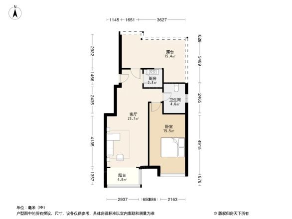 燕郊金玉源户型图