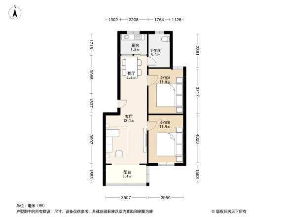 阳光馨城户型图
