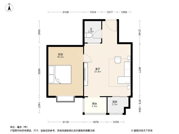 阳光丽舍户型图