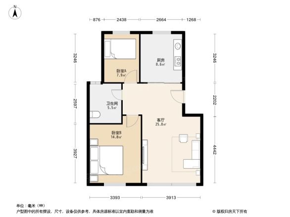 东华易居苑户型图