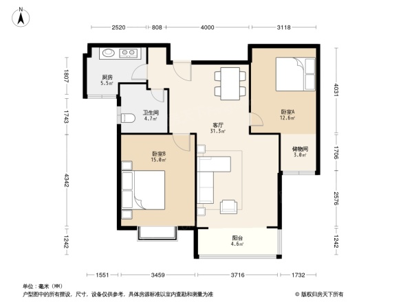 德润康城户型图