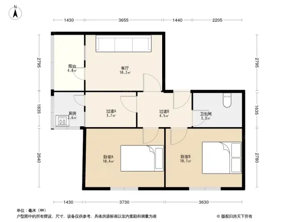 公交下元宿舍户型图